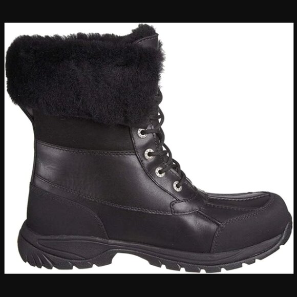 NIB UGG Men's Butte Black Boots, sz 8 - Picture 7 of 16